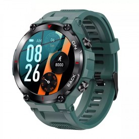 Smartwatch K37 Sport GPS Verde Petróleo
